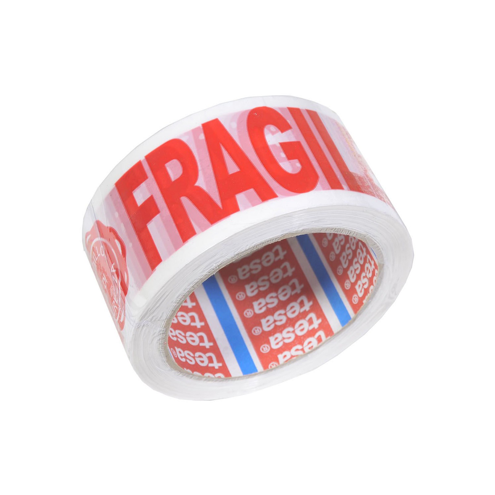 NASTRO PER IMBALLO TESA IN PP STAMPATO FRAGILE + sigillo di sicurezza 7024
