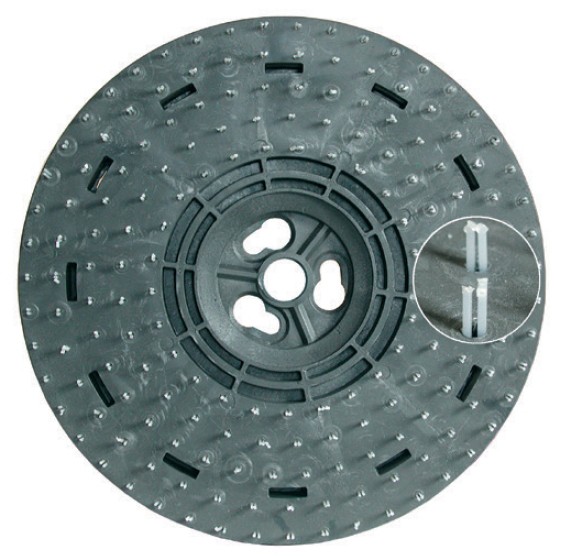 DISCO TRAINO FELTRI Ø460MM CON PUNTE 6MM