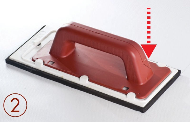 SPATOLA FUGA 115X250 MOUSSE NERA (20)