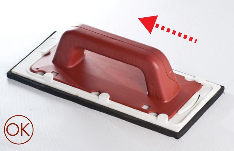 SPATOLA FUGA 115X250 MOUSSE NERA (20)