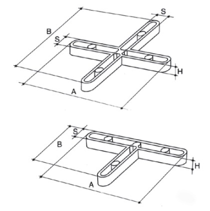 DISTANZ.T 5MM SCATOLE 1000PZ (8)