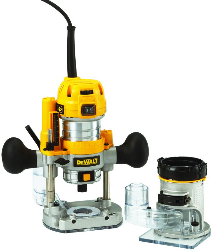 Elettrofresatrice con affondamento e base fissa 900W 8mm