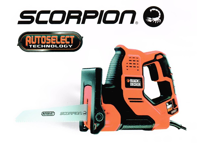 Sega multifunzione Scorpion 500W con tecnologia Autoselect in valigetta
