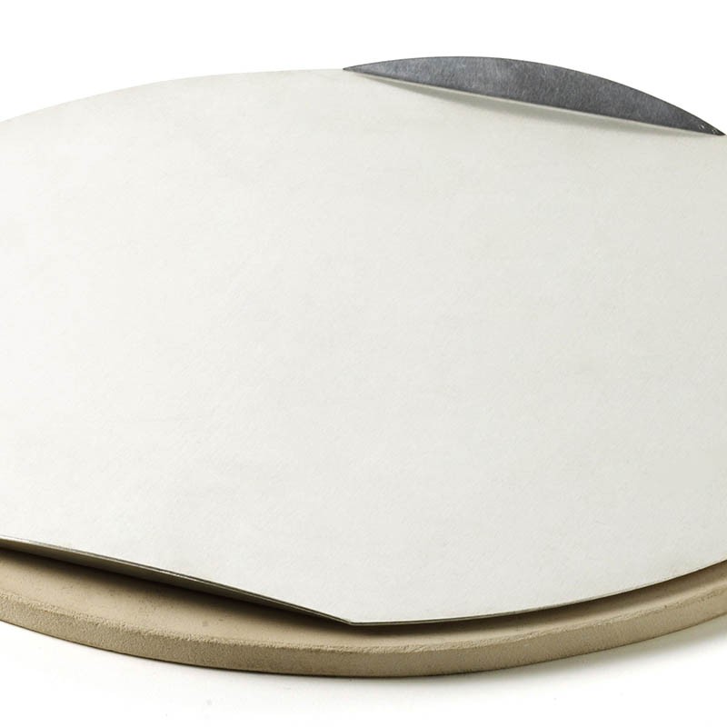 Pietra refrattaria O 36,5 cm rotonda per pizza per barbecue a carbone